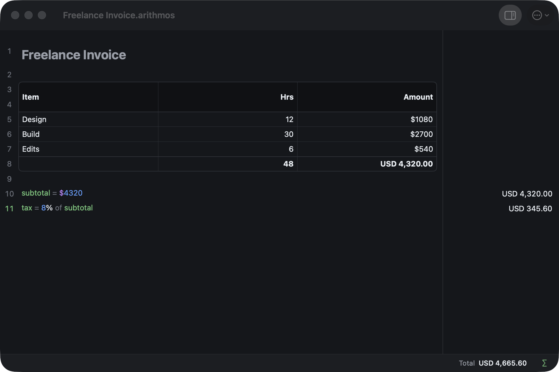Arithmos on Mac